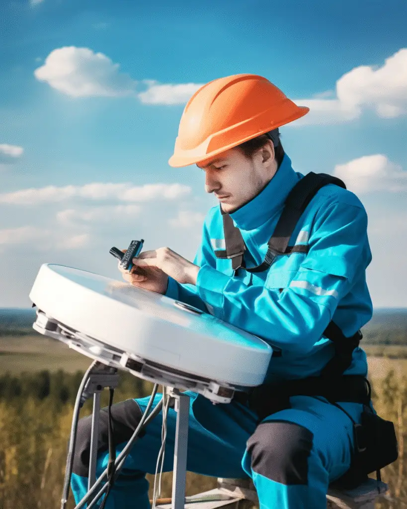 Cliente disfrutando del servicio de Proveedor de Internet confiable en zonas alejadas de Radrik-Com